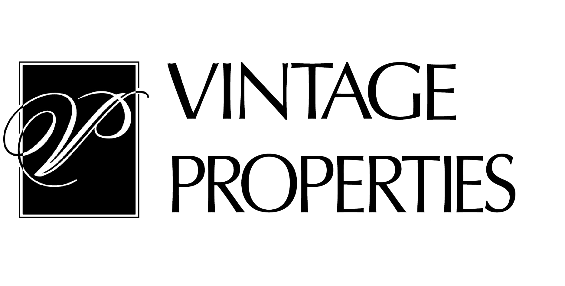A logo with the text "VINTAGE PROPERTIES" is displayed.